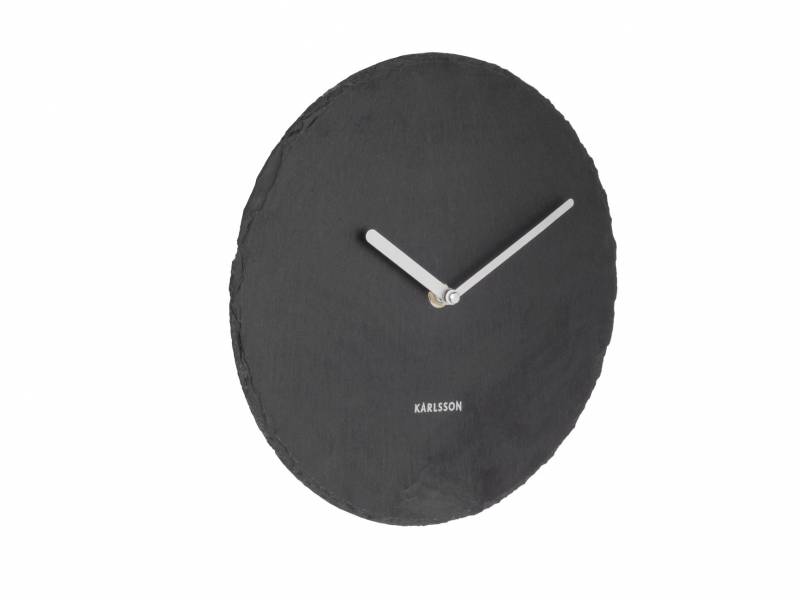 Horloge Karlsson Ardoise