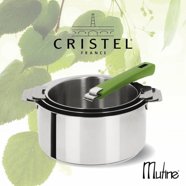 Casseroles CRISTEL MUTINE MANCHE AMOVIBLE